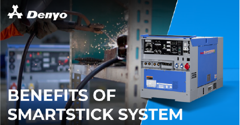 Denyo DLW-500ISW Welder – Benefits of Smart Stick System