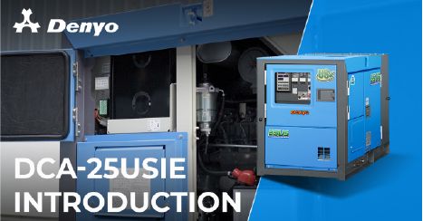 Denyo DCA-25USIE Generator – Introduction Video