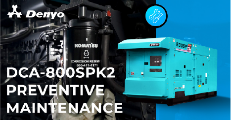 Preventive Maintenance Series – Denyo DCA-800SPK2 Generator