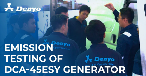 Emission Testing of Denyo DCA-45ESY Generator