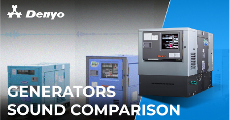 Denyo Generators Sound Comparison
