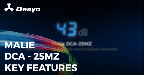 Denyo Malie DCA-25MZ Key Features
